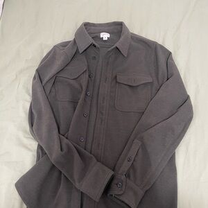 J. Crew Olive Green Shirt Jacket